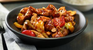 Kung Pao Chicken - Veg Chow Mein