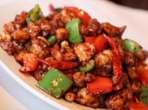 Szechuan Chicken & Veg Chow Mein