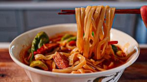 Vegetable Jjamppong Noodles